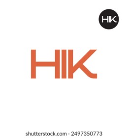 HIK Logo Letter Monogram Design