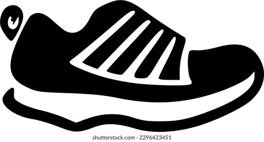 Vektorsymbol-Design-Illustration des Wanderplatzes