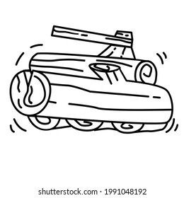 Hiking adventure firewood ,trip,travel,camping. hand drawn icon design, outline black, doodle icon, vector icon.