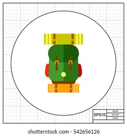 Hiking Backpack Icon