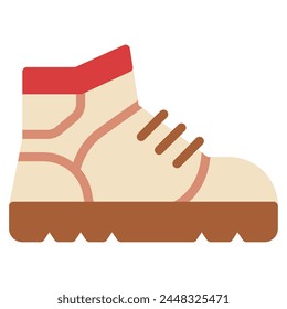 Hiking Boot Icon for web, app, infographic, etc