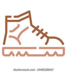 Hiking Boot Icon for web, app, infographic, etc