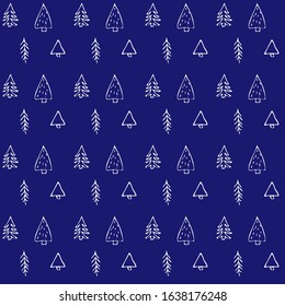 Hiking and Camping Seamless Pattern in Line Style. Outdoor Camp Adventure Theme. Vector illustration. Background. Hiking Print