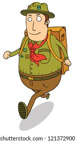 hiking fat scout