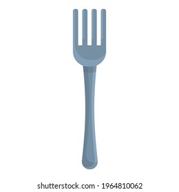 Hiking fork icon. Cartoon of Hiking fork vector icon for web design isolated on white background