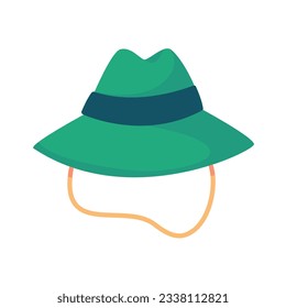 Hiking hat for protection from the sun and rain of the hikers. camping activity ideas