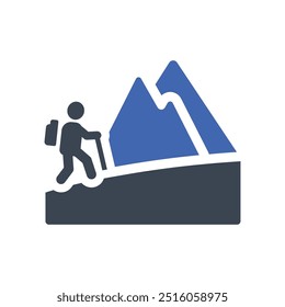 Icono de la colina, Vector Gráficos
