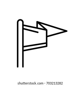 Hiking Icon Line