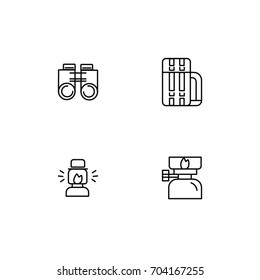 Hiking Icon Line