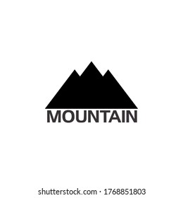 hiking logo outdoor and mountain