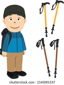 Hiking is a long, vigorous walk, usually on trails or footpaths in the countryside.