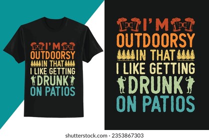 Hiking quotes and 100% vector best for t shirt and mug design, wild mountain illustration. Vector graphic for t shirt and other uses. Design element for logo, label, sign, poster, t shirt and Vector.