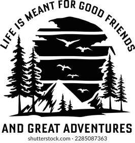 Hiking Quotes svg Bundle. Quotes about Hiking and travelling, Hiking cut files Bundle of 15 svg eps Files for Cutting Machines Cameo Cricut, Hiking Quotes