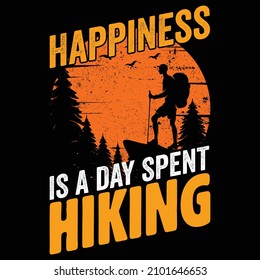 Hiking quotes and vector best for t shirt and mug design, wild mountain illustration. Vector graphic for t shirt and other uses. Design element for logo, label, sign, poster, t shirt and Vector.