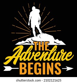 Hiking quotes and vector best for t shirt and mug design, wild mountain illustration. Vector graphic for t shirt and other uses. Design element for logo, label, sign, poster, t shirt and Vector.