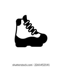 Hiking Shoes icon in vector. Logotype