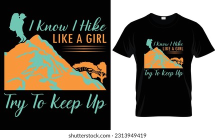 hiking t shirt design, adventure t shirt design
