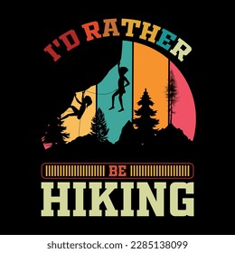 hiking t shirt design vector, hiking t shirt graphic element, adventure t shirts, hiking retro vintage tshirt, Outdoor Adventure Inspiring Motivation Quote