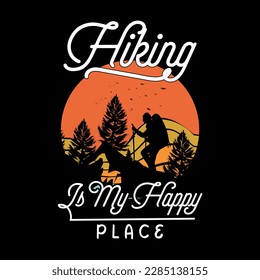 hiking t shirt design vector, hiking t shirt graphic element, adventure t shirts, hiking retro vintage tshirt, Outdoor Adventure Inspiring Motivation Quote