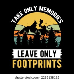 hiking t shirt design vector, hiking t shirt graphic element, adventure t shirts, hiking retro vintage tshirt, Outdoor Adventure Inspiring Motivation Quote