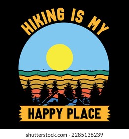 hiking t shirt design vector, hiking t shirt graphic element, adventure t shirts, hiking retro vintage tshirt, Outdoor Adventure Inspiring Motivation Quote
