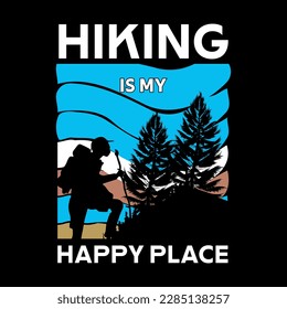 hiking t shirt design vector, hiking t shirt graphic element, adventure t shirts, hiking retro vintage tshirt, Outdoor Adventure Inspiring Motivation Quote