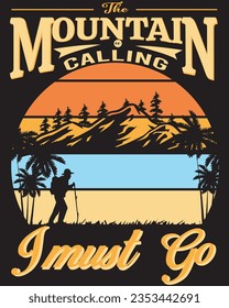 diseño de camisetas de excursión, diseño vectorial, todos los días es una nueva aventura, no todos los que deambulan están perdidos, hagan una caminata.