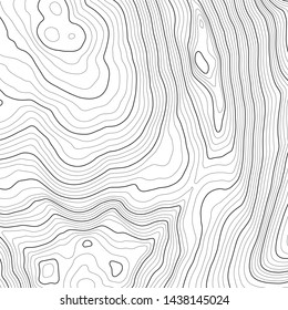 Hiking, traveling, camping outdoor vacation backgrounds for advertisement. Tourism and recreation brochure. Vector contour topographic map. Topography and geography map grid abstract backdrop.