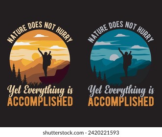 Hiking t-shirt design, Adventure wild camping explore nature, outdoor adventure t-shirt design, campfire, wild, typography, mountain vector, camping, typography, hiking, typography t-shirt