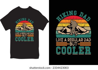 Hiking t-shirt design, Hiking Lover, outdoor adventure, Camping Vector graphic for t shirt.