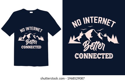 Hiking T-shirt Design for mug , Design for pub menu, poster, t-shirt,  label or logo.