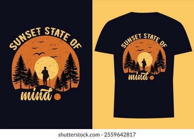 Hiking T-shirt Design, Printing T-shirt Design