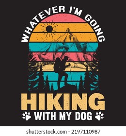 diseño y plantilla de camisetas de excursión