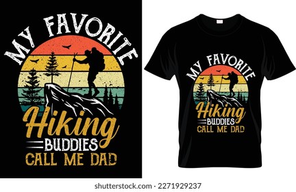 
hiking t-shirt design template hiking trails, Vintage hiking mountain, typography, t-shirt graphics, vectors