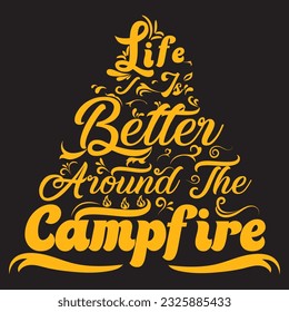 hiking t-shirt design vector elements 