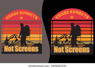 Hiking t-shirt design Vector iking typography t-shirt design Vector