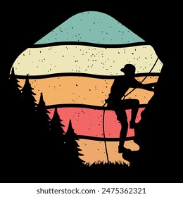 Hiking Tshirt- Hiking T-Shirt Design-Camping,Hiking,Climbing T-shirt Design- Travel and adventure