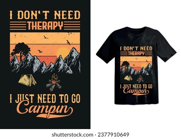  Hiking typography t-shirt design, Vector print Template, Hiking t shirt design .
