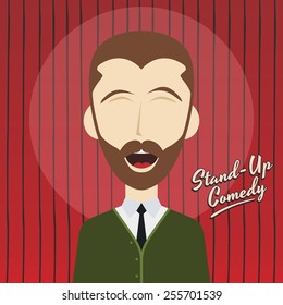 hilarious comedy guy - cartoon character