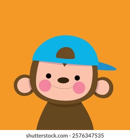 Hilarious monkey personality for kids 