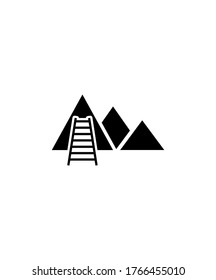 hill climbing icon,vector best flat icon.