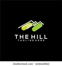 Hill Logo Template Stock Image