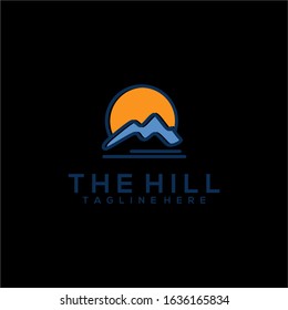 Hill Logo Template Stock Image