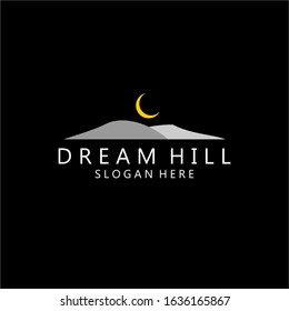 Hill Logo Template Stock Image