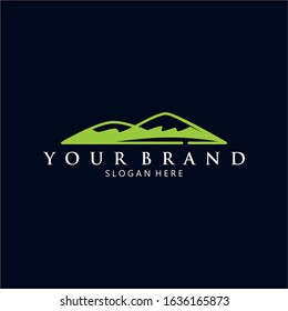 Hill Logo Template Stock Image