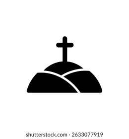 Hill Rising with Cross Centered, Símbolo da Fé