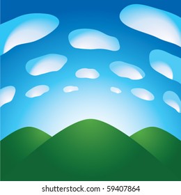 Hills landscape