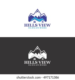Hills View Logo in Vector