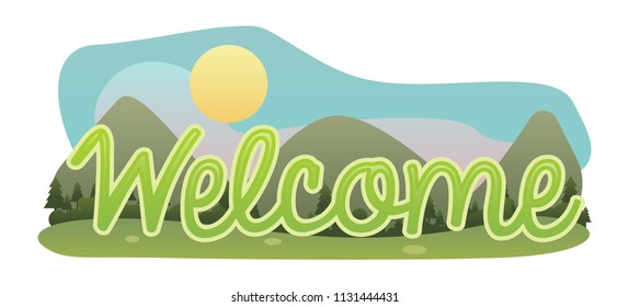 hillside Welcome Banner