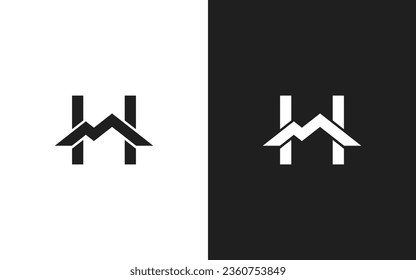 Hilltop Logo Design Template Element